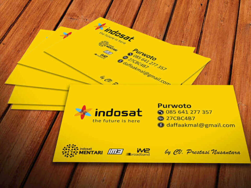  desain  kartu  nama  indosat Brand Logo Identity Web Desain  